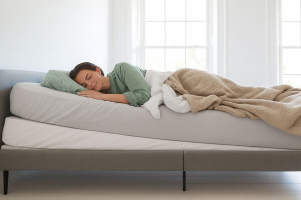 Dormire con il corpo inclinato e CCSVI