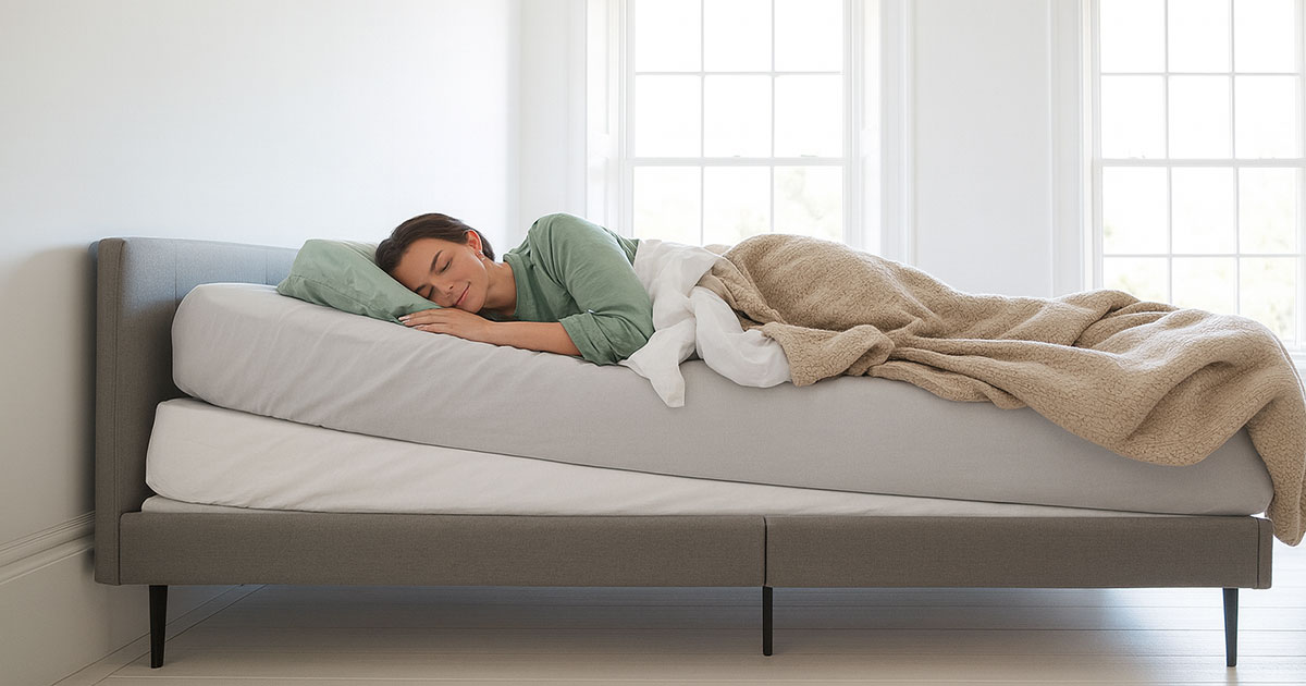 Dormire con il corpo inclinato e CCSVI