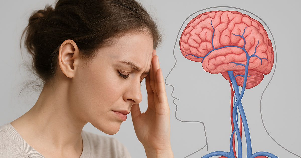 SED et CCSVI : drainage cérébral